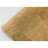 China Portugal Cork Leather Fabric Hot Special Design Bread Veins High Color Fastness factory