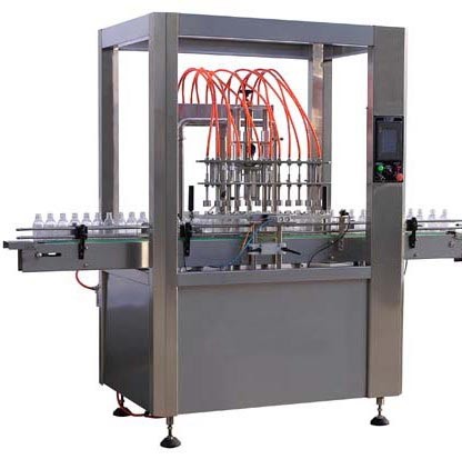 China Liquid Glass Bottle Filling Machine Air Jet Bottle Washing Machine factory