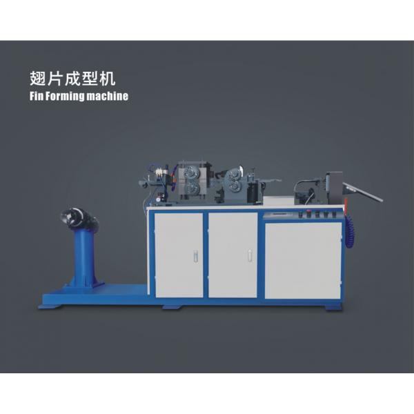 Quality Programmable 8-200mm Fin Width Radiator Fin Forming Machine With Changeable Hob for sale