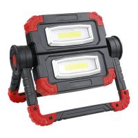 China 20W 200mm Portable LED Work Light Stand 4AA Battery COB for sale