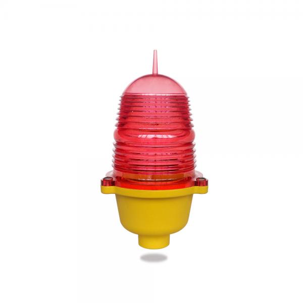 Quality LED Aviation Obstruction Light, Low Intensity FAA L810 Obstacle Light Unique Designed Polycarbonate Lens for sale