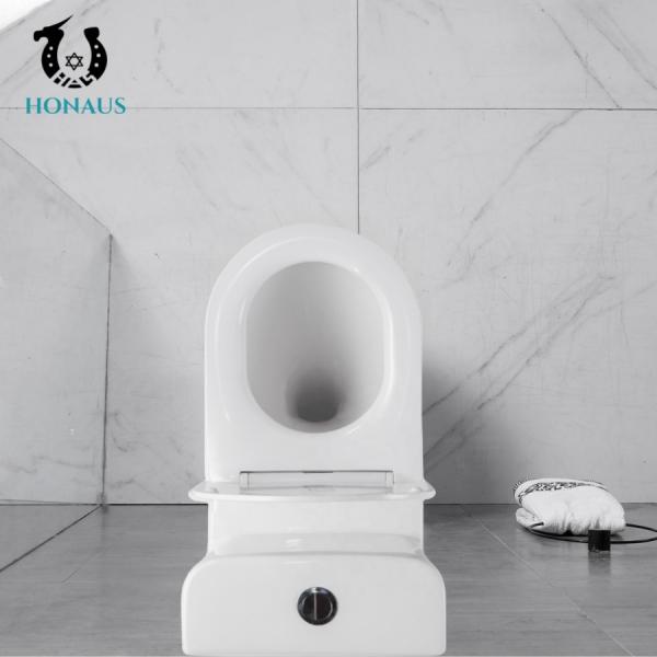 Quality OEM Cyclone Flushing Two Piece Water Closet for sale
