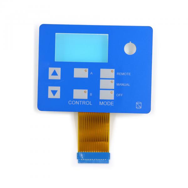 Quality Double Sided FPC Membrane Switches Keypad Embossed With Metal Backer for sale