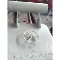 China Marine Steel Hatch Cover , Quick Action Wheel Handle Type Access Hatch Cover for sale