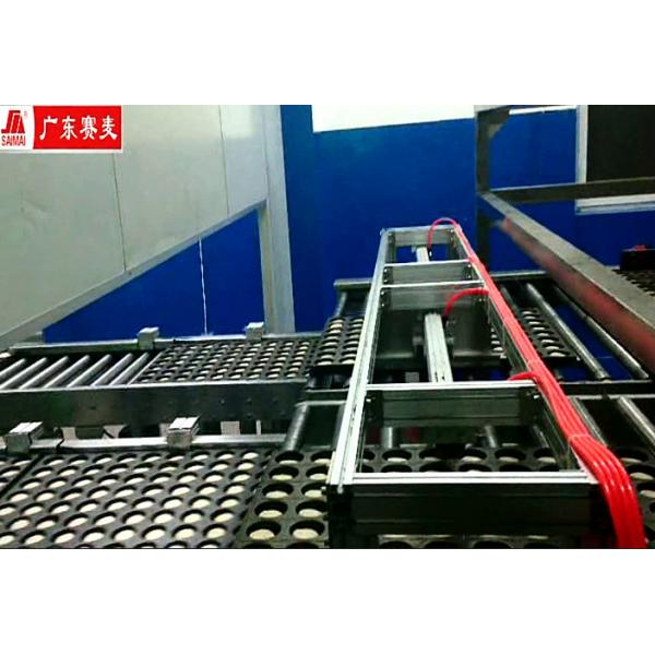 Quality Flip Over Depanner Chicken Floss Cake Automatic Cake Production Line for sale