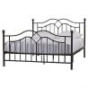China Glossy Finish Black Iron Platform Bed , Black Pipe Bed Frame Tools Free Assembly factory