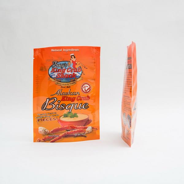 Quality 16OZ 105 Micron Plastic Packaging Bags Stand Up Pouches For Food Packaging for sale