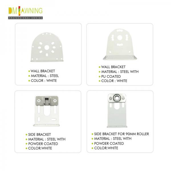 Quality Telescopic Roller Blind Kits Window Awning Bracket Accessories for sale