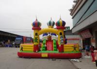 China EN71 Large PVC Tarpaulin Inflatable Amusement Park For Jumping factory