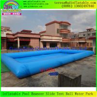 China 2015 Large Round Inflatable Family PVC Swimming Pool For Adults And Kids Enjoy Water Games factory