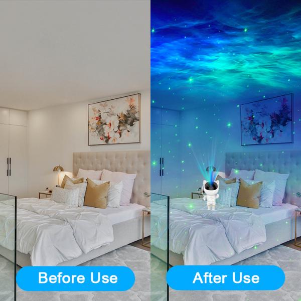 Quality Bedroom Nebula Galaxy Light Projector Multi Scene PVC TPE Material for sale
