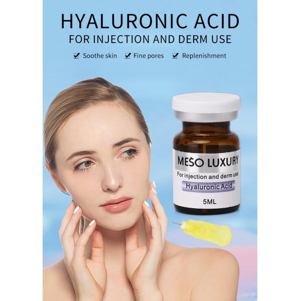 Quality Private Label Moisturizing Hyaluronic Acid Serum Injections Luxury Mesotherapy Injections For younger Face for sale