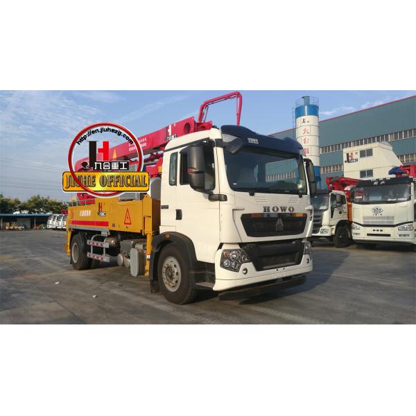 Quality Concrete Truck China 2 Axle 30m Small Hydraulic Concrete Pump Machine Manufacturers In China for sale