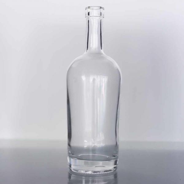 Quality 24oz Water Tequila  Glass Bottle 750g 700ml Full Partial Coated for sale