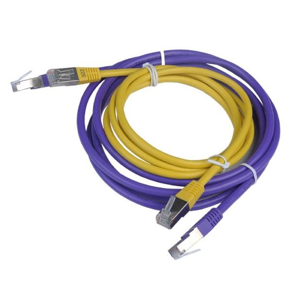 Quality Customized 1m Cat6 Patch Cord 8 Core Cat6 STP Ethernet Cable for sale