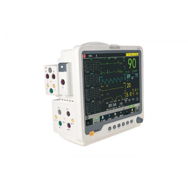 Quality Multi Channel Plug In Vital Signs Patient Monitor 15'' TFT LCD Spo2 Patient Monitor for sale