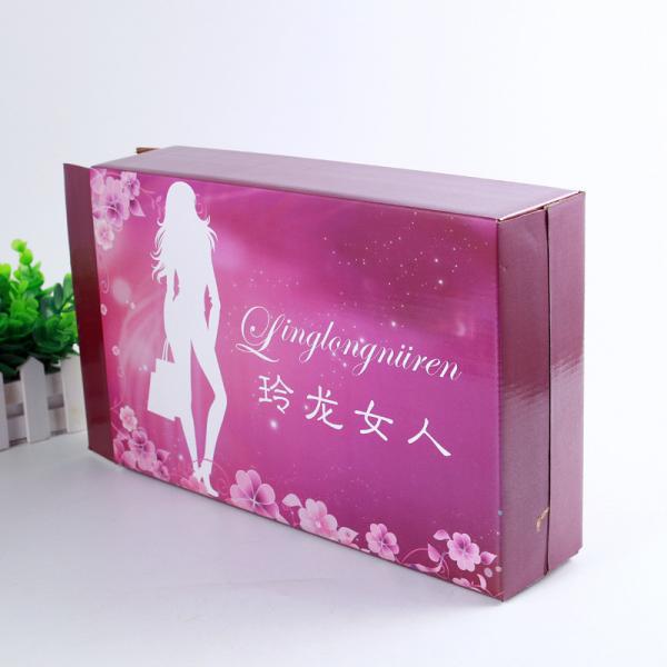 Quality Custom Printed Carton Packaging Boxes , Underwear Packaging Box For Women'S Bra for sale