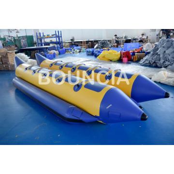 Quality 14 Persons Double Tubes Inflatable Banana Boat for sale