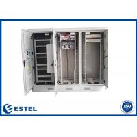 Quality Phosphating Outdoor Telecom Cabinet With Battery Rectifier for sale