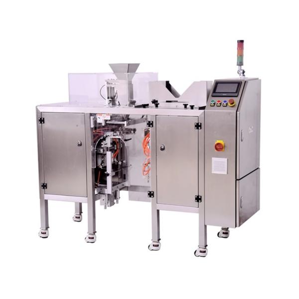 Quality Mini Doypack Packaging Machine With Bowl Elevator Suitable For Manual Cutting for sale