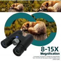 Quality Adults Travel 8-15X42 Zoom Binoculars Telescope Compact With BAK4 Prism FMC Lens for sale