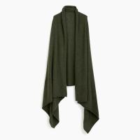 China Winter Knitted Shawl Wrap 100% Cashmere Knit Shawl Plain Style Simple Design factory