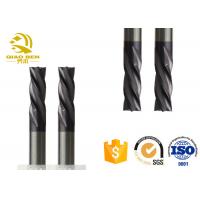 Quality High Performance Rounded Edge End Mill Bull Nose Milling Cutter AlTiN Coating for sale