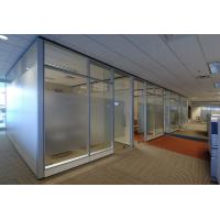China Modern Office Space Partitions / Building Aluminium Frame Free Standing Office Partitions for sale