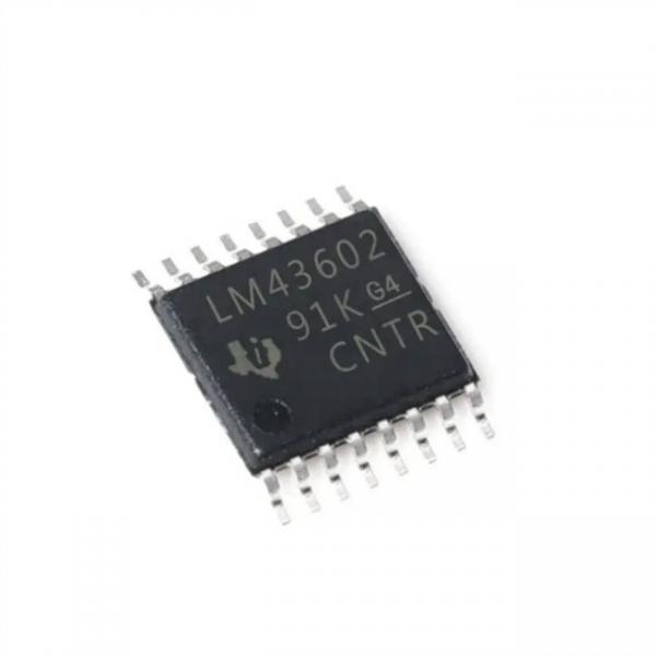 Quality LM43602PWPT ICs TI Integrated power controller Circuit Analog Devices HTSSOP-16 for sale