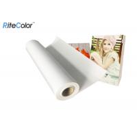 Quality Water Resistant Glossy Polyester Canvas Rolls For Art Printing 2 Inch / 3 Inch for sale