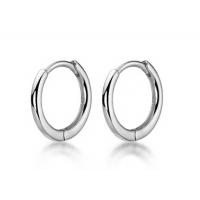 China Sexy Helix 14k Gold Hoop Earrings ODM For Women 1.2mm×10mm Dimension factory