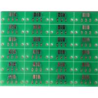 China FR-4 / 94V0 Single side pcb Board Thickness 1.0mm , gold plating , Green solder mask factory