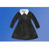 China Long Sleeve Corduroy Girls School Uniform Dresses Thickness Suitable For Winter factory