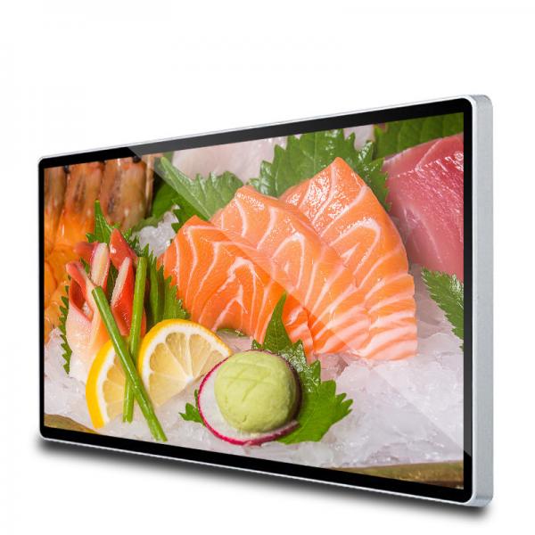 Quality Indoor Dust Proof  Wall Mounted Digital Signage  Lcd Menu Board For Restaurant for sale