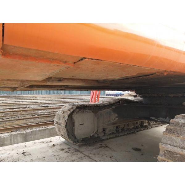 Quality 33T Sheet Pile Driver Used Hitachi Excavator ZX330-6 560 L Fuel Capacity for sale