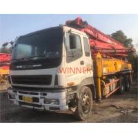 china 2011 Used Concrete Pump Truck Mounted 37m 4 Axle With Isuzu Chassis