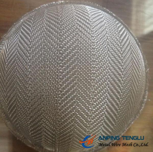 AISI304 Herringbone Weave Wire Mesh, 8 to 100mesh, Used in the Dry Belt
