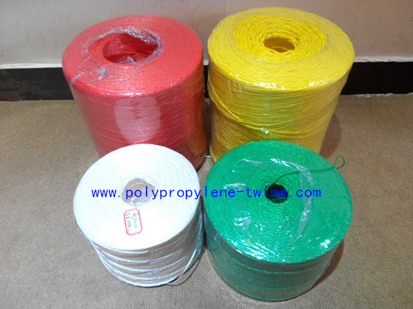 Quality Baler Rope Coloured Garden Agricultural Twine Customized One Year Warranty for sale