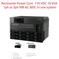 Quality Rectiverter Power Core 110 VDC 18 kVA 1ph or 3ph Up to 18Kva AC & 14.4kw 110Vdc for sale