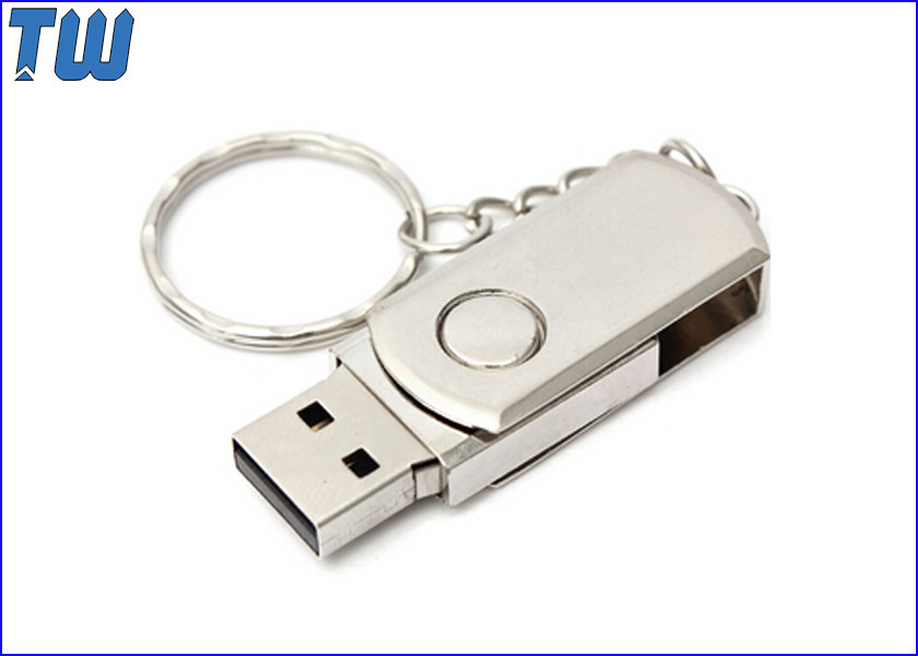 China Bulk Mini Twister Cheap 1GB USB Flash Drive Full Metal Free Keychain factory