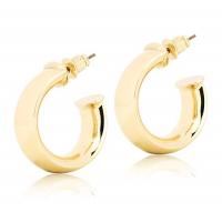 China OEM 925 Sterling Silver Earring Women Girl Ear Piercing Earring Big Hoop Earrings factory