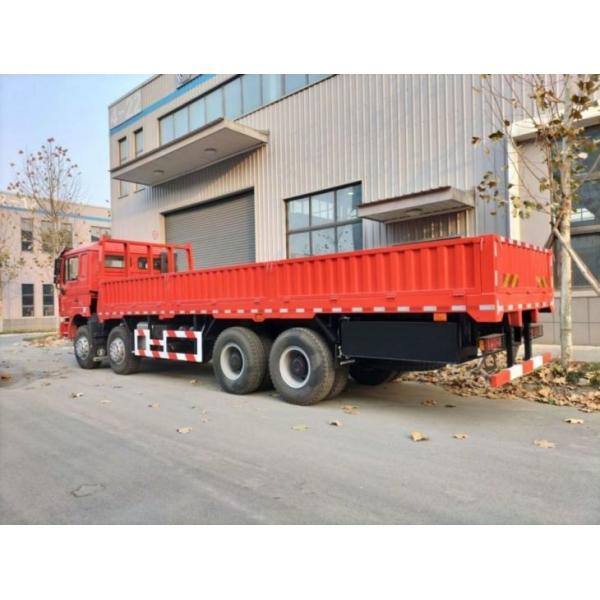Quality EuroII Red SHACMAN F3000 Lorry Truck 8x4 430Hp Tipper Truck for sale