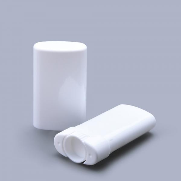 Quality White PP Plastic Deodorant Tubes Customized Color Round Shape for sale