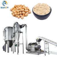 China Chickpea Soybean Flour Milling Machine 1300kg / H Lentils Bean Grinder factory