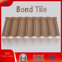 China Not RUST Construction Materials Stone Coated Steel Roofing Shingle Eco Friendly factory
