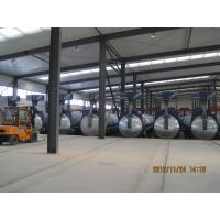 China Concrete Autoclave With Hydraulic Pressure Door-Opening And Safety Interlock factory