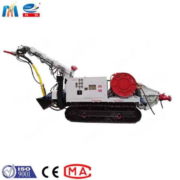 Quality 45kw Shotcrete Truck Cement Pumping Machine Robotic Spraying For Mining for sale