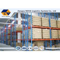 Quality High Capacity Storage Pallet Warehouse Racking Metal Display With Frame Barrier for sale