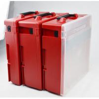 Quality Dust Proof Plastic Case Red Plastic Tool Box Anti Moisture IP54 for sale