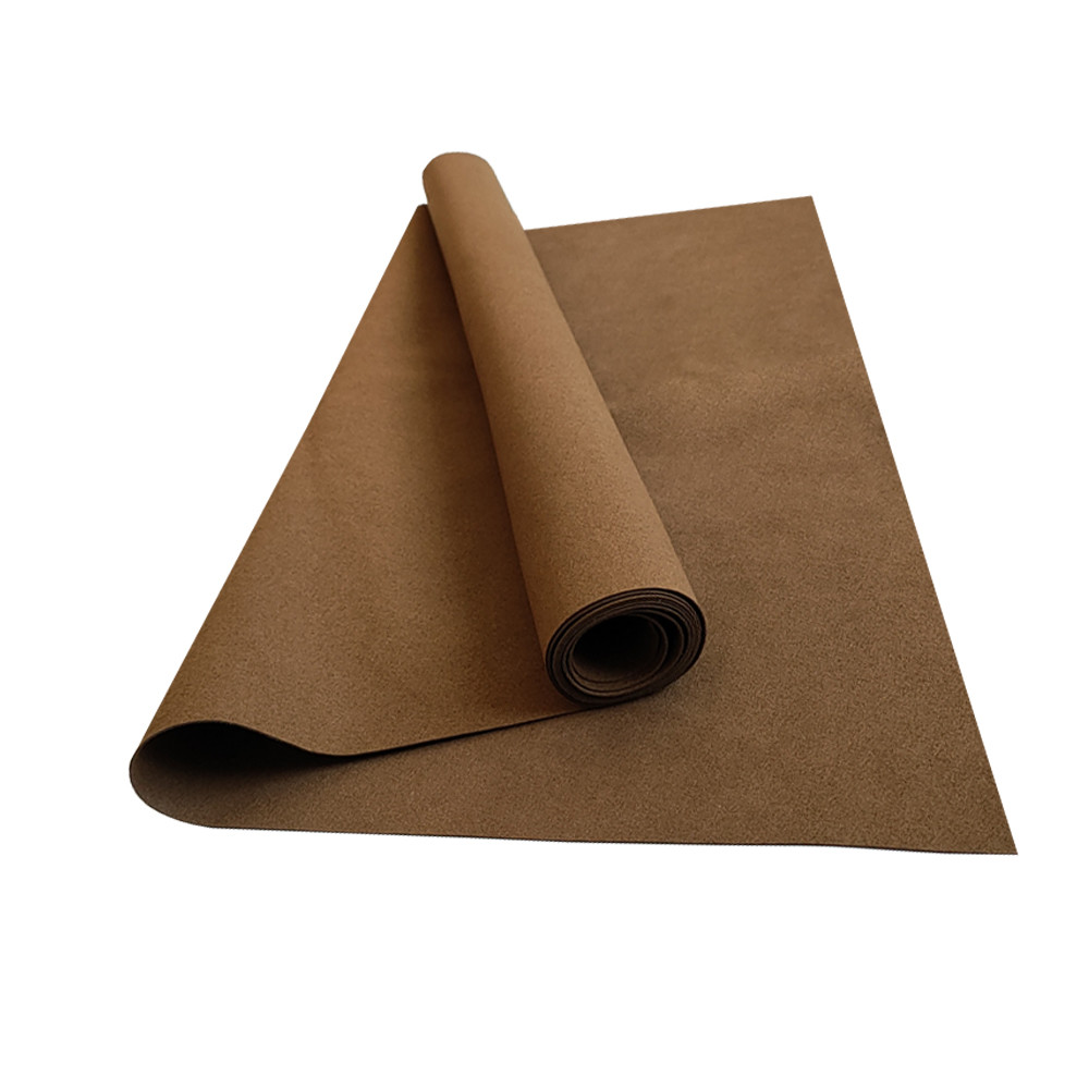 China Brown Black Abrasion-Resistant Breathable Microfiber Leather Seat Fabric Wholesale factory